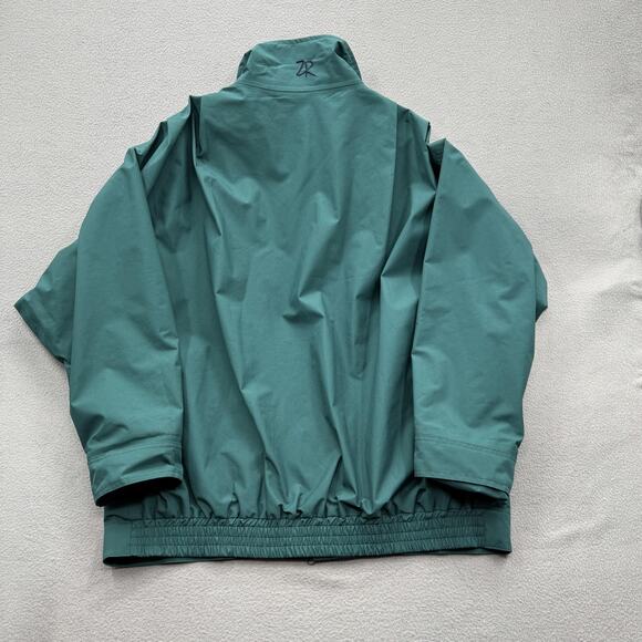 Zero Restriction Jacket Mens Extra Large Green Golf Golfing Windbreaker USA - Picture 2 of 14